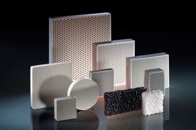 Produktübersicht verschiedener Gießfilter und Filtersysteme der Siegbert Spohr GmbH zur Reinigung metallischer Schmelzen