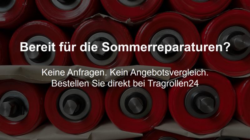Tragrollen Sommerrreperaturen