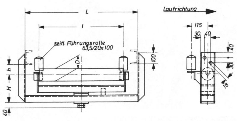 Unterband-Lenkstation (Zeichnung)